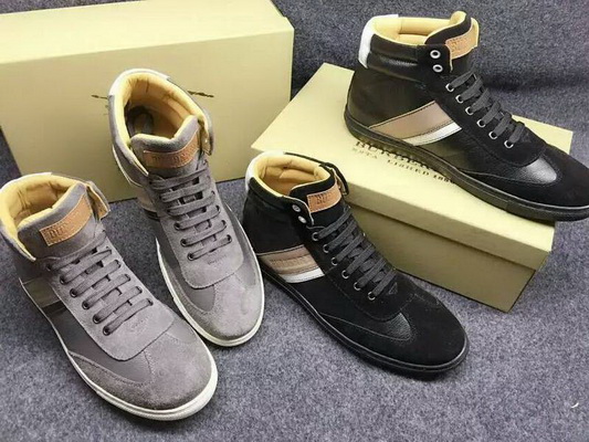 Burberry High-Top Fashion Men Shoes--024